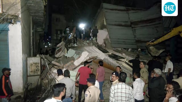 Eleven people were rescued from the debris and admitted to a government hospital, while at least two are feared trapped, officials said (Representational Image)