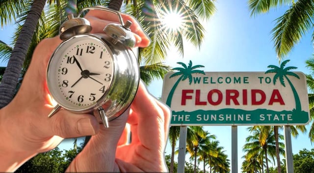 Cada vez queda menos para el cambio de horario en Florida 2025 | adiós al polémico horario de verano