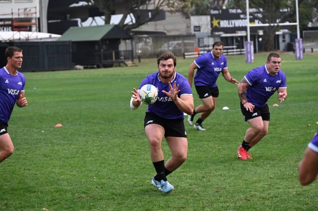 Los Pumas se preparan para un duro partido ante Sudáfrica por la fecha cinco del Rugby Championship. (Prensa Los Pumas)