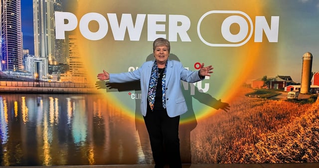 Alicia bárcena, titular de Semarnat, participó en la inauguración de la Semana del Clima 2025 en Nueva York. Foto: Semarnat