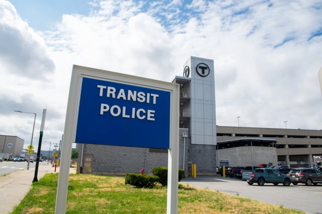 The MBTA Transit Police Department Headquarters in South Boston.