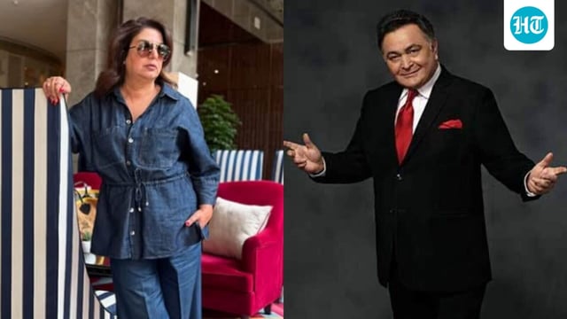 Farah Khan recalls Rishi Kapoor's reaction to her crying over his cancer diagnosis.