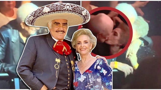 El beso de doña Cuquita fue con su hermano, no un romance / Foto: Especial