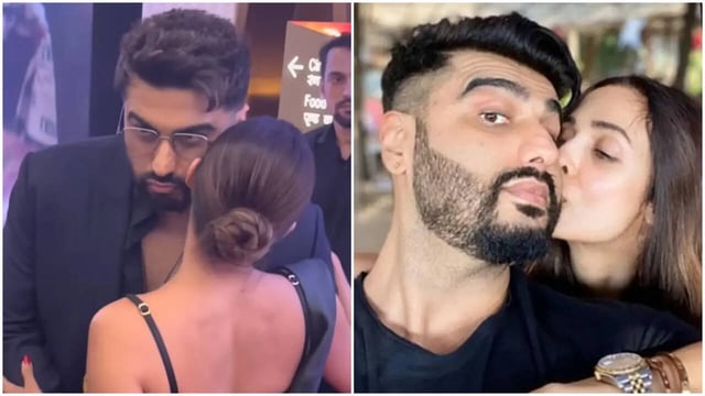 Arjun Kapoor and Malaika Arora at Homebound premiere