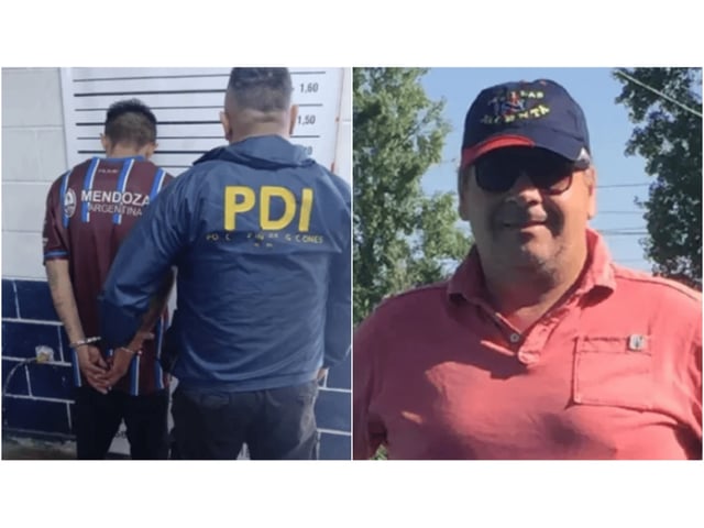 El detenido sería el autor del homicidio de Nacenta (Gentileza Los Andes).