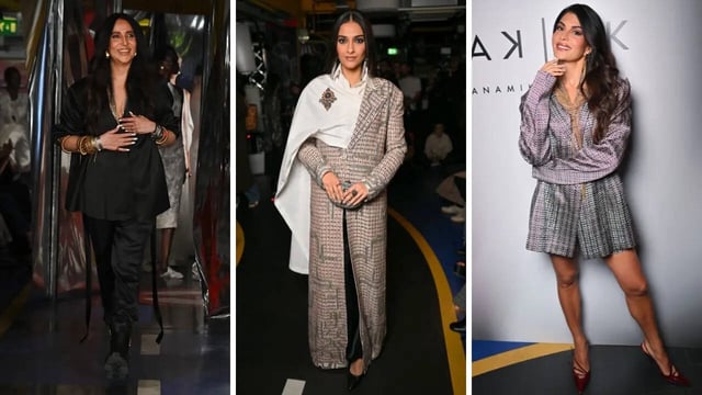 ​Anamika Khanna, Sonam Kapoor and Jacqueline Fernandez