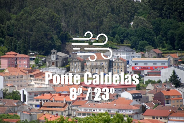 El tiempo en Ponte Caldelas: previsión meteorológica para hoy, martes 23 de septiembre