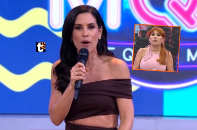Magaly Medina y su explicación sobre por qué María Pía Copello no se fue de 'Mande quien mande'.