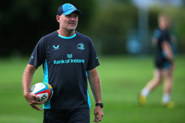 Cape Town , South Africa - 22 September 2025; Senior coach Jacques Nienaber during a Leinster rugby squad training session at SACS High School in Newlands, Cape Town, South Africa. (Photo By Shaun Roy/Sportsfile via Getty Images)