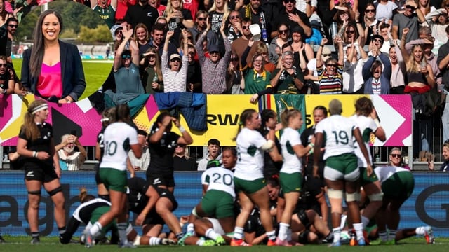 The plus side of the women's game