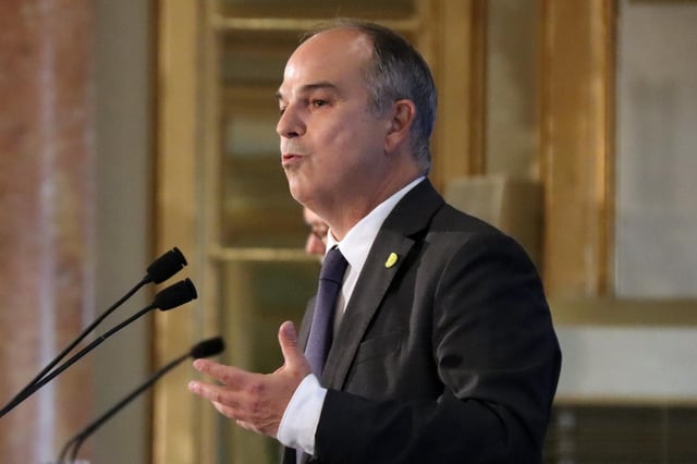 El secretario general de Junts, Jordi Turull, en el Nueva Economia Forum