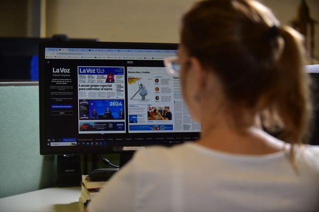 La prensa de calidad garantiza el libre acceso a la información. (Archivo La Voz)