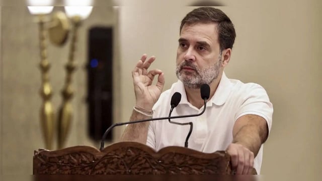 Congress MP Rahul Gandhi