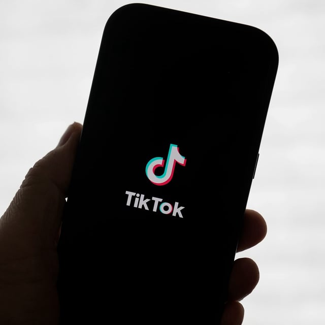 FILE - A TikTok logo is shown on a phone in San Francisco, Friday, Jan. 17, 2025. (AP Photo/Jeff Chiu, File)