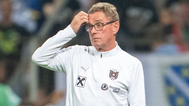 Sorgen um Österreichs Nationaltrainer Ralf Rangnick (67).