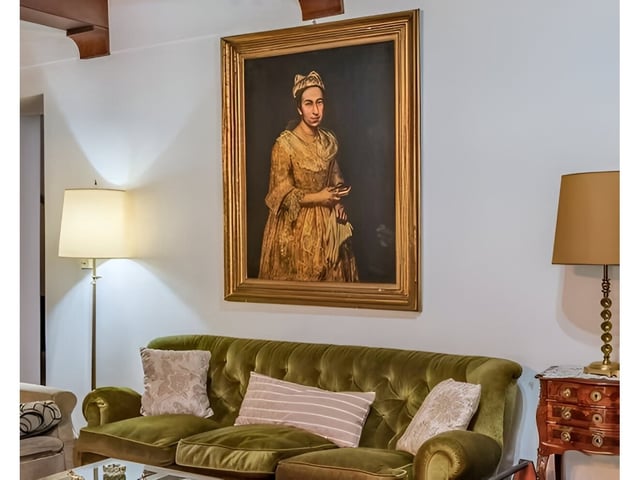 El “Retrato de una dama”, del italiano Giuseppe Ghislandi, fue descubierta por la foto publicada por una inmobiliaria de Mar del Plata.