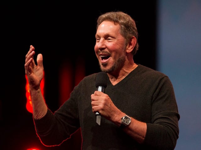 Larry Ellison in San Francisco in 2014.