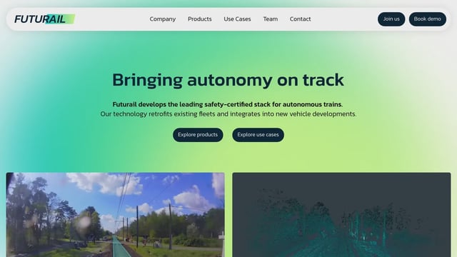 Screenshot for Munich's Futurail Secures €7.5M for Autonomous Trains