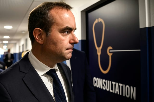 Sébastien Lecornu en déplacement à Mâcon, le 13 septembre 2025