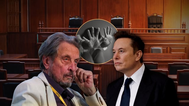 De acuerdo con documentos judiciales, registros policiales y testimonios de familiares, las primeras acusaciones contra Errol Musk datan de 1993. Foto: Especial (Reuters/Canva)