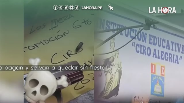 Extorsión en colegio Ciro Alegría en Carabayllo: piden S/ 60 por estudiante para no atentar contra fiesta de promoción