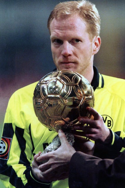 Matthias Sammer, der einst für den BVB spielte, gewann 1996 als bislang letzter deutscher Fußballprofi den Ballon d'Or