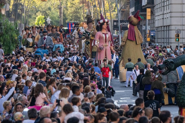 Cabalgata de la Mercè 2024