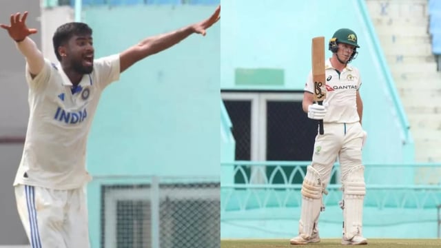 Manav Suthar, Nathan McSweeney | Image:  UPCA