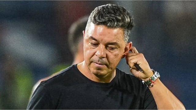 ¿Con línea de 5 y sin Enzo Pérez? Las dudas de Gallardo en la formación de River para visitar a Palmeiras