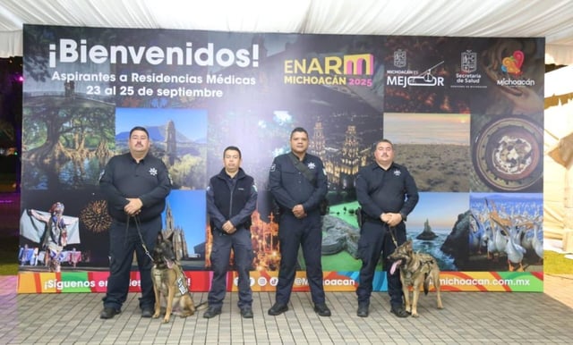 Despliega SSP plan de seguridad para examen de residencias médicas