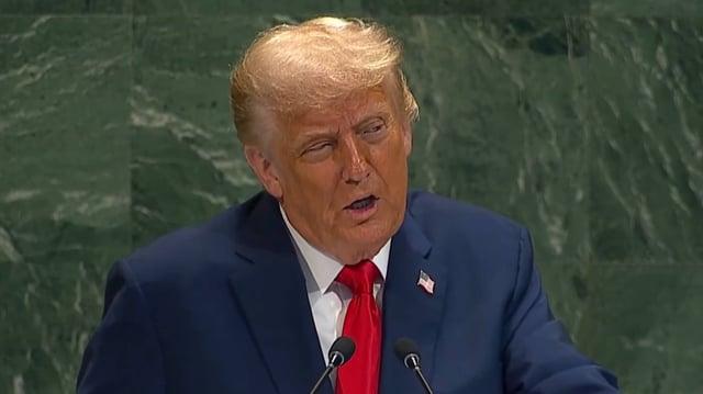 Donald Trump at the United Nations | Image: X