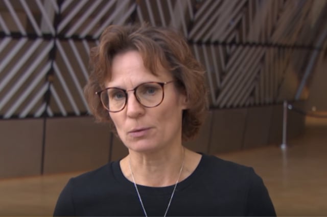 La Comisaria Europea de Medio Ambiente, Jessika Roswall