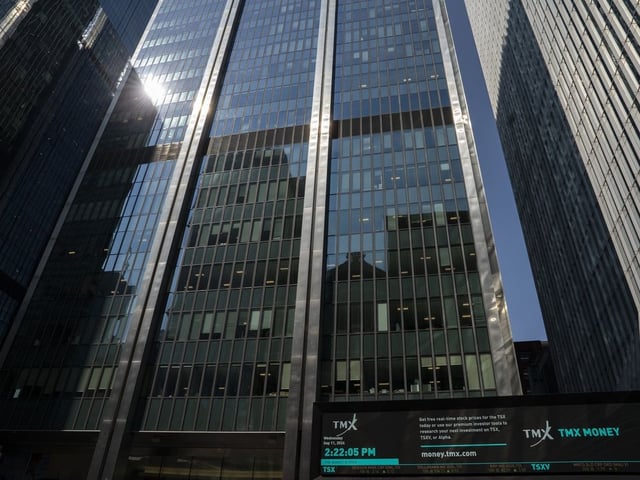The TMX Market Centre is shown in Toronto, Wednesday, Sept. 11, 2024.