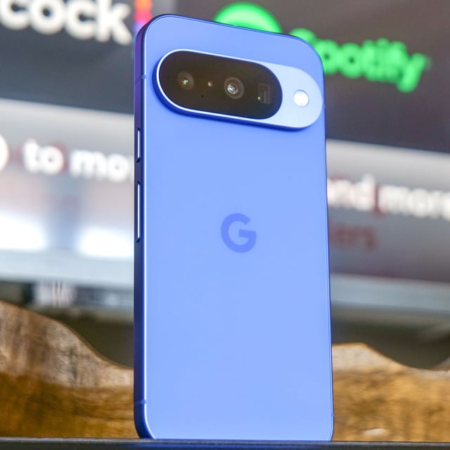 Google Pixel 10 in the hand.