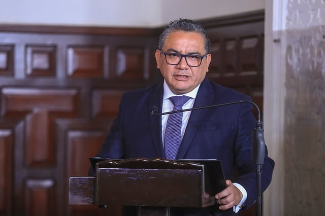 Defendió la actuación policial frente a las recientes movilizaciones contra la reforma del sistema de pensiones.