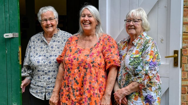 Janet Macnab, Jean Davies and Thelma Short are members of the Wells Women’s Institute