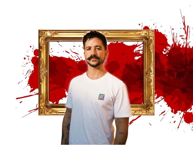Camilo confiesa que utilizó la sangre de sus hijas para convertirlas en obras de arte