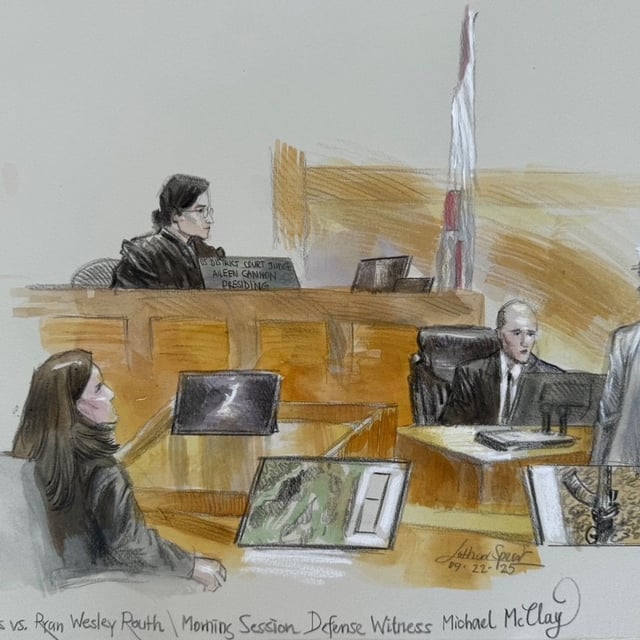 {p}Ryan Routh called witnesses in his own defense on Monday in the federal criminal case against him. The direct exam has been disorganized and full of awkward moments, according to I-Team Chief Investigator Mike Magmoli. (LOTHAR SPEER for CBS12 NEWS){/p}