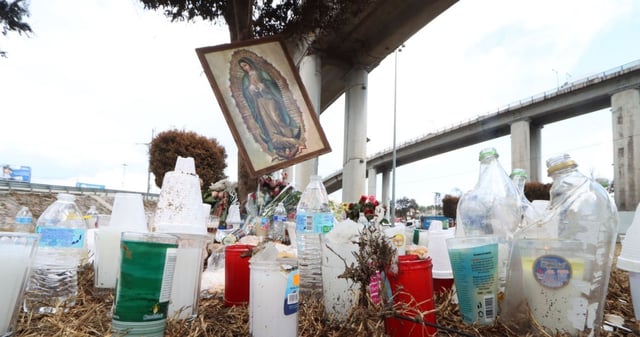 Sin identificar, una mujer que sobrevive y un fallecido por la explosión. Foto: Rogelio Morales, Cuartoscuro
