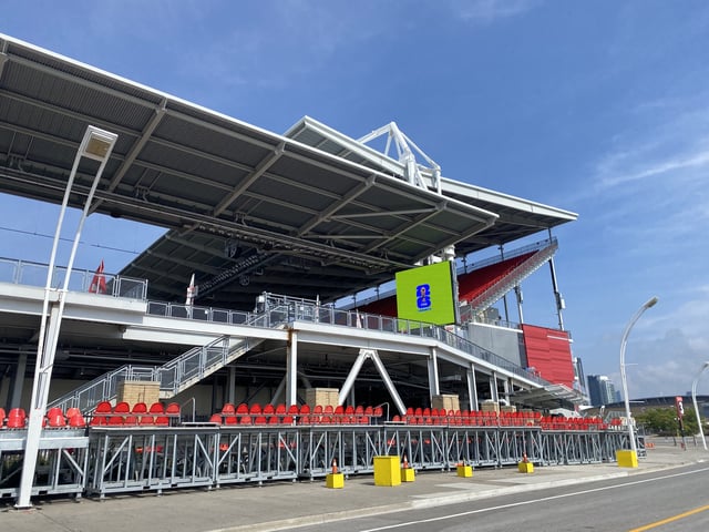 BMO Field in Toronto on Sept. 23, 2025.