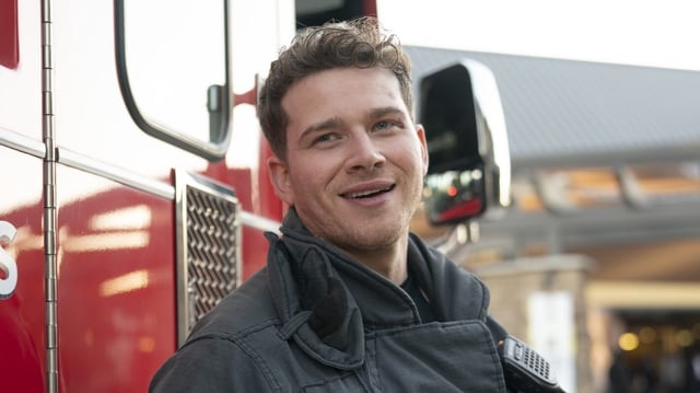 Oliver Stark as Evan 'Buck' Buckley on Season 8, Episode 11, of ABC's '9-1-1.'