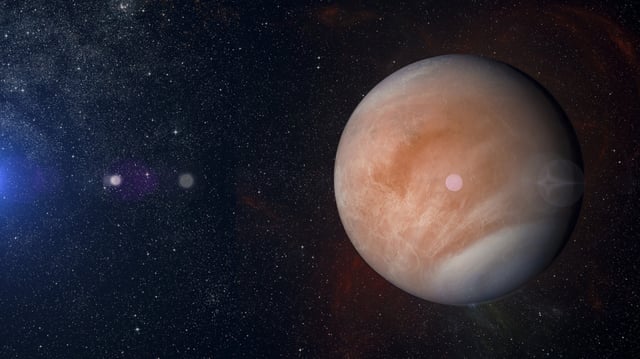 Artist's illustration of Venus. (© Igor_Filonenko - stock.adobe.com)