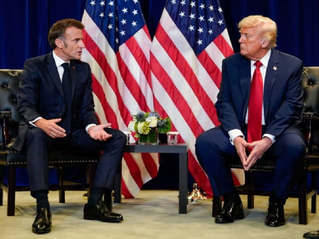 Macron advirtió que Trump solo podrá aspirar al Nobel de la Paz si detiene la guerra en Gaza, afirmando que solo él tiene el poder de presionar a Israel.