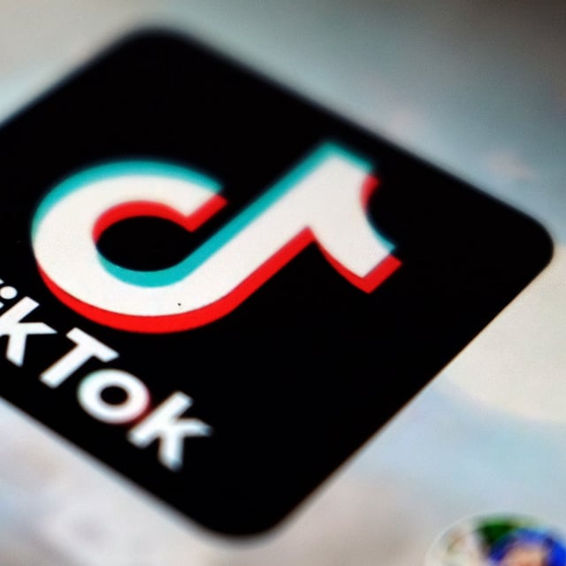 FILE - The TikTok logo is pictured in Tokyo, Sept. 28, 2020. (AP Photo/Kiichiro Sato, File)