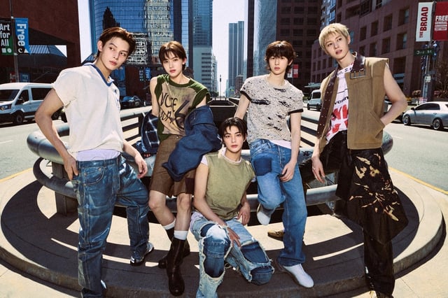 K-pop boy group Cortis is seen in this photo provided by BigHit Music. (PHOTO NOT FOR SALE) (Yonhap)
