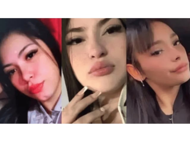 Las jóvenes tienen entre 15 y 20 años.