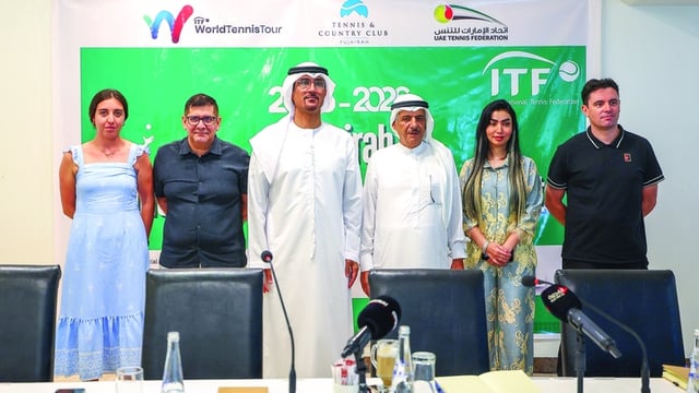 «الفجيرة للتنس» يضيف 6 بطولات دولية جديدة إلى أجندته
