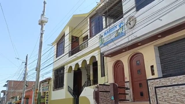 La casa donde se produjo el robo está ubicada en pleno centro de la ciudad de Sechura.