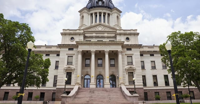 South Dakota State Capitol building in Pierre, South Dakota. | Getty Images