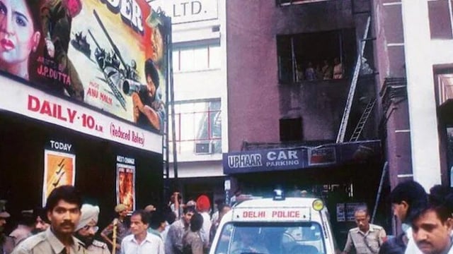 In June 1997, the fire tragedy in Uphaar Cinema killed 59 people.